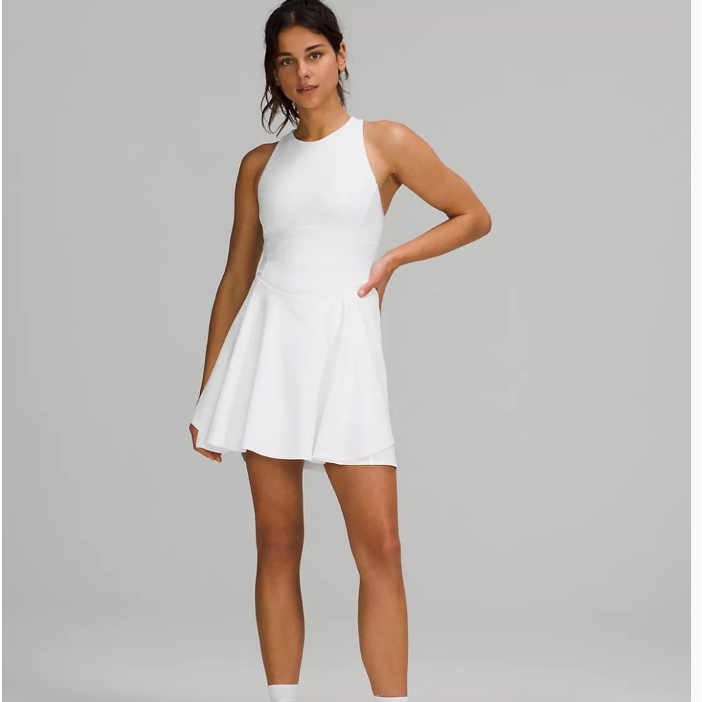 Lululemon white tennis dress